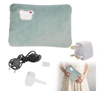 Rechargeable Electric Hot Water Bottle, Fast Charing and Heating Hot Water Bottle for Hand & Body Warmer, Automatic Power Off Hand Warmers for Winter Gift, Green