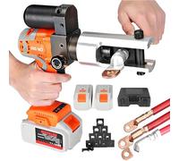 Rechargeable Electric Hydraulic Wire Crimper Tool Kit with Lithium Battery for Efficient Crimping in Electrical Terminal Cable Work
