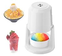 Rechargeable Electric Ice Crusher, Portable Slushie Maker with Two-Speed Adjustable for Smoothies and Slushies, Includes Ice Trays