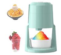 Rechargeable Electric Ice Crusher, Portable Slushie Maker with Two-Speed Adjustable for Smoothies and Slushies, Includes Ice Trays