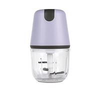 Rechargeable Electric Ice Crusher Shaving Machine with 2-Level Power Blades Anti-skid Pad for Smoothies and More