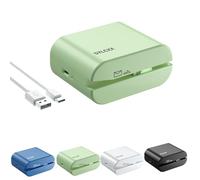 Rechargeable Electric Letter Opener - Letter Openers Envelope Slitter, Electric Envelope Opener, Mail Opener, Universal Envelope Efficient Letter Opener Tool for Office, Home (Saga Green)