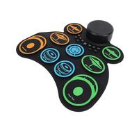 Rechargeable Electric Pad Set, Portable Foldable Built in Speaker Pad Electronic Practice