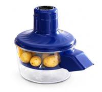Rechargeable Electric Potato Peeler, Automatic Vegetable and Fruit Peeler with Stainless Steel Blade for Potatoes Carrots and Garlic