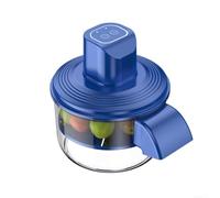 Rechargeable Electric Potato Peeler, One-Button Automatic Grape Skin Remover, Cordless Fruit Veg Peeler for Kitchen Camping(Blue)
