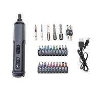 Rechargeable Electric Screwdriver 5N.m Torques 2000mAh Battery with LED Light for Various Applications and Projects Manual and Automatic Screwdriver
