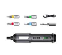 Rechargeable Electric Screwdriver 5N.m Torques 2000mAh Battery with LED Light for Various Applications and Projects Manual and Automatic Screwdriver