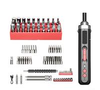 Rechargeable Electric Screwdriver Set 32 Bits, Adjustable Speed And Direction Control, Cordless With USB-C Charging, Non Slip For Home And Office Use(C)
