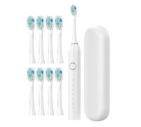 Rechargeable Electric Toothbrush - 40000 VPM Toothbrush | 6 Cleaning Modes, Deep Clean for Adults, 180 Days Long Lasting Battery, Travel Case Included, Smart Timer Care Brush