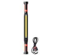 Rechargeable Emergency Inspection Light for Electrical Work Construction Sites - LED Work Light with USB-C Charging Function Robust Ideal for Garage Household e.g. as a Work Light Under the (Black, 53