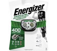 Energizer Vision Headlight Head Torch USB Rechargeable - Camping Fishing Cycling [EEK: A]
