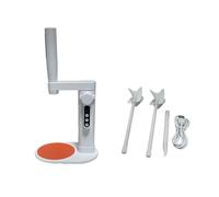 Rechargeable Epoxy Combiner with LCD Display 180s Clock 8 14" Modifiable Stand Density Rosin Stirrer for Craftsmen Electric Epoxy Rosin Stirrer