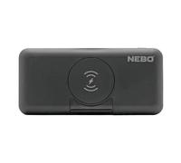 Rechargeable external battery Nebo 10K QI Noir 10000 mAh