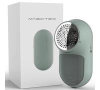Rechargeable Fabric Shaver, Magictec Lint Remover Sweater Defuzzer Lints Fuzzs Pills Pilling Trimmer for Clothes and Furniture -Battery Operated, Green