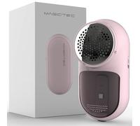 Rechargeable Fabric Shaver, Magictec Lint Remover Sweater Defuzzer Lints Fuzzs Pills Pilling Trimmer for Clothes and Furniture -Battery Operated Pink