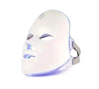 Rechargeable Facial Mask for Skin Care, 7 Features Color, Unscented, USB Charging, Lithium Battery, Advanced Skin Restoration Device, Radiant Glow