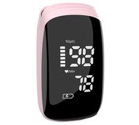 Rechargeable Finger Pulse Oximeter Fingertip Blood Oxygen Monitor, Pulse Oximeter with Blood Oxygen Saturation/Heart Rate Monitor and Spo2 Levels Oxygen Monitor Finger C