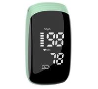 Rechargeable Finger Pulse Oximeter Fingertip Blood Oxygen Monitor, Pulse Oximeter with Blood Oxygen Saturation/Heart Rate Monitor and Spo2 Levels Oxygen Monitor Finger E