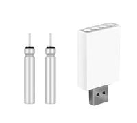 Rechargeable Fishing Battery - CR425 Battery, Float Charger | USB Fast Charging Power Set, Double Hole Accessory And Reliable Night Energy Supply, Tackle Gear For Anglers, Outdoor Lake River Scene