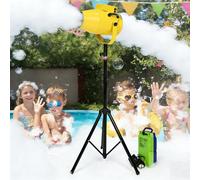 Rechargeable Foam Machine 1000W for Large Stages, Adjustable Angle Foam Blaster, 6-10M Distance, Ideal for Outdoor Parties, Birthdays, Pools, and Events