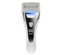 Rechargeable Foot Callus - Battery Display Remover, Electric Foot Crusher | Dead Skin & Callus, Pedicure Machine with Extra Rollers, Imp Foot Scrubber