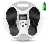 Rechargeable Foot Massagers for Pain and Circulation, EMS Foot Massager, Foot Circulation Machine, Wireless EMS & TENS Foot Massager, for Pain Relief Neuropathy