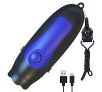 Rechargeable Football Whistle - 3 Volume Levels, Electronically Adjustable Whistle, Sports Training Device, Football Training, Outdoor Exercises, Camping Coaching Alarm Signals for Signalling