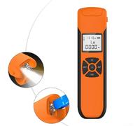 Rechargeable G10 Optical Power Meter Featuring High Sensitivity Detector, USB Charging Port, LED Lighting for Low Light Use, and Automatic Data Save for Fiber Optic Analysis