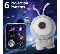 Rechargeable Galaxy Projector Lights 6In1 Led Planetarium Starry Sky Nightlights