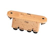 Rechargeable guitar sound hole pickup with reverb delay effect and sound range enhancer Beginner Acoustic Pickups