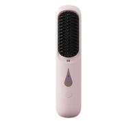 Rechargeable Hair Styling Tool Wet Dry Function Straightener Hairbrush Adjustable Heat Intelligentt Temperature Control Ceramic Hair Straightener Brush