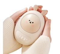 Rechargeable Hand Warmer - Bunny Shaped Rechargeable Fast Heating Warm Pocket,Chargeable Hand Warmers - for Men Women Christmas Stocking Stuffers Camping Winter