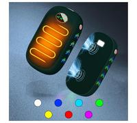 Rechargeable Hand Warmers 2 Pack 10000 mAh, Portable Hand Warmer Rechargeable 3 Heating Modes with Colorful Breathing Light/Flashlight Warm Gifts for Christmas,Birthday,Party