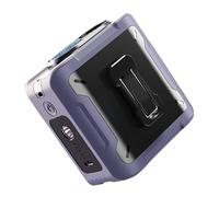 Rechargeable Handfree Cooling Fan Strong Airflows LED Flashlight Waist Belt Hanging Electric Fans Waist Fan Clip On