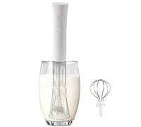 Rechargeable Handheld Frother - Portable Milk Frother, Electric Whisk Foam Maker, Time Saving Frothing | Coffee Tea Hot Beverage Preparation for Home Office Brunch Party Picnic Holiday Gathering