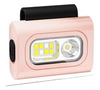 Rechargeable Head for torch with Red Blue Light for Camping Rechargeable | 1200LM bright, USB-C fast charge, magnetic adsorption, hands-free running, for durable ABS build(C)