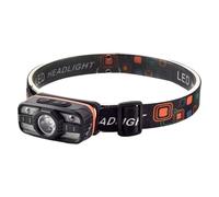 Rechargeable Head Torch - Super Bright LED Head Torch | Powerful Portable Flashlight With Motion Sensor Control | Waterproof Long Battery Life For Running, Advent