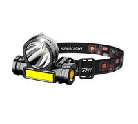 Rechargeable Headlamp,3 Modes LED Head Lamp Ultra Bright - Adjustable Headlamp Flashlights Waterproof Headlight for Camping, Hiking, Running