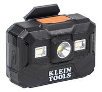 KLEIN TOOLS Rechargeable Headlamp and Worklight, LED Headlight for Klein Hardhats, 300 Lumen, All-Day Runtime, 3 Modes HIGH Low Boost 56062