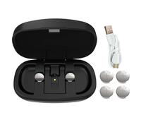 Rechargeable Hearing Aid Batteries And Charger for 13 Hearing Aid Amplifiers Battery Charger with 4 Pack Button Rechargeable Batteries