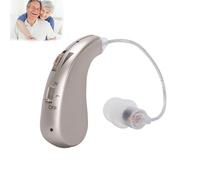 Rechargeable Hearing Amplifiers for Seniors & Adults, Rechargeable Hearing Aids for Seniors & Adults, Noise Cancelling, Lightweight Comfort Fit, 2 Modes, Long Battery Life and Volume Adjustable,Silver