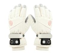 Rechargeable Heated Gloves, With Smart Touchscreen Compatibility, 28cm, Heated Gloves Liners, Winter Hand Warmer Flexible Thin Mitt, Adjustable Heat Levels, For Skiing, Cycling, Hiking, Outdoor, Work