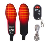 Rechargeable Heated Insole With Remote Control Switch Wireless Thermal Insoles For Fishing Hiking Camping Unisex