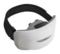 Rechargeable Heated Massage Belt - Wireless Bianstone Abdominal Massager, Pain Relief, Slimming & Relaxation, Massage + Hot Compress + Gastrointestinal Conditioning,White
