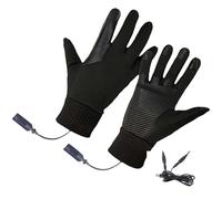 Rechargeable HeatedGloves - 25cm Electric WinterGloves, Water Resistant Touchscreen Design, Windproof Thermal Hand Warmer, Outdoor Gear | HeatedGloves for Motorcycle Ski Snow Work