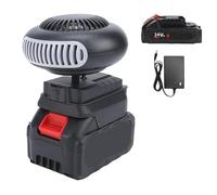 Rechargeable Heater, Battery Operated Heater, Portable Wireless Car Heaters with Two Batteries and a Charger, for Car, Camping, Home, Office, Fast Heating, Defrosting, Demisting (One Battery, 24V)