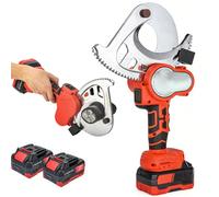 Rechargeable Heavy Duty Ratchet Cutter with LED Digital Screen, Professional Tool for Cutting Copper, Aluminum, and Armoured Cables