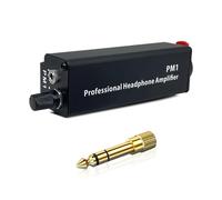 Rechargeable Hi-Fi Headphone Amplifier with 3.5mm and 6.35mm Input, Input to Enhance Stage Sound of Ear Monitor Amplifier