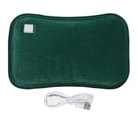 Rechargeable Hot Water Bottle Portable Electric USB Hot Water Bag with Plush Cover Winter Hand & Feet Warmer Hot Water Pouch for Menstrual Cramps or Muscle Aches & Back Pains Xmas Gifts