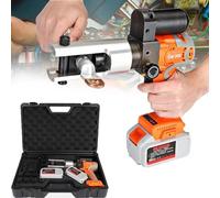 Rechargeable Hydraulic Cable Crimper | Electric Pipe Crimping Tool for Copper & Aluminum Terminals | Battery Powered Wire Crimping Pliers